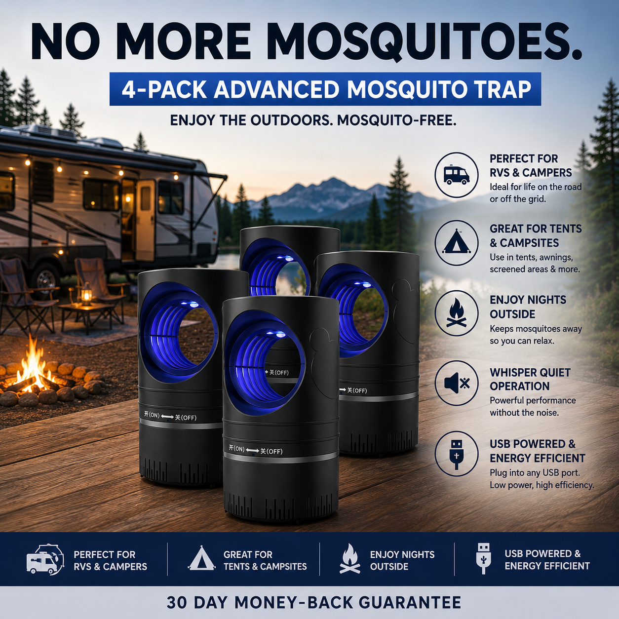 Mosquito Zero 4 Pack
